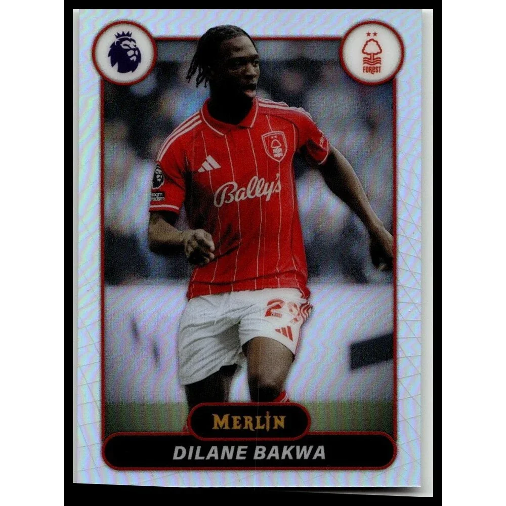 2026 Merlin Premier League #160 Dilane Bakwa Refractor